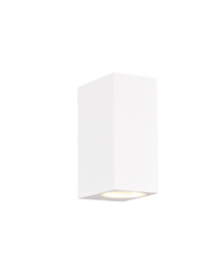 Φωτιστικό Τοίχου Trio Lighting ROYA 2x GU10 Λευκό Ματ Χυτό Αλουμίνιο IP44, Πάνω κάτω φωτισμός – 204269231