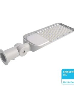 LED φωτιστικό δρόμου V-TAC PRO Samsung Chip 100W 6500Κ Γκρί σώμα – 20427