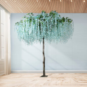 GloboStar® Artificial Garden WISTERIA FLOWER TREE 20433 Τεχνητό Διακοσμητικό Δέντρο Βιστερία Υ340cm