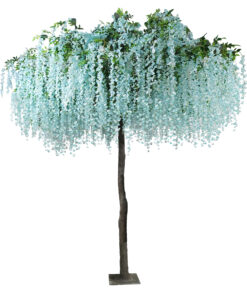 GloboStar® Artificial Garden WISTERIA FLOWER TREE 20433 Τεχνητό Διακοσμητικό Δέντρο Βιστερία Υ340cm