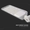 LED φωτιστικό δρόμου V-TAC PRO Samsung Chip με Αισθητήρα Φωτός 100W 11000lm 4000Κ Γκρί – 20434