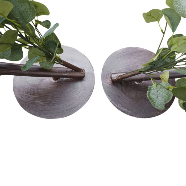 GloboStar® Artificial Garden EYCALYPTUS CINEREA ARCH 20434 Τεχνητή Διακοσμητική Αψίδα Ευκάλυπτου Μ250cm x Υ250cm