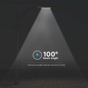 LED Φωτιστικό Δρόμου V-TAC PRO Samsung Chip 150W 4000Κ Γκρί με Αισθήτηρα Φωτός – 20436