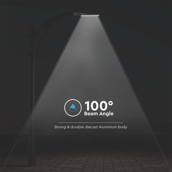 LED Φωτιστικό Δρόμου V-TAC PRO Samsung Chip 150W 4000Κ Γκρί με Αισθήτηρα Φωτός – 20436