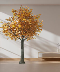 GloboStar® Artificial Garden ACER RUBRUM SYCAMORE TREE 20437 Τεχνητό Διακοσμητικό Δέντρο Κόκκινος Σφένδαμος Υ400cm