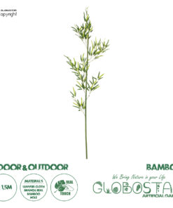 GloboStar® Artificial Garden BAMBOO BRANCH 20438 Τεχνητό Διακοσμητικό Κλαδί Μπαμπού Υ150cm