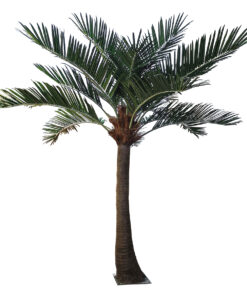 GloboStar® Artificial Garden COCONUT PALM TREE 20442 Τεχνητό Διακοσμητικό Φοινικόδεντρο Κοκοφοίνικας Εξωτερικού Χώρου IP68 UV Certified Protection Υ400cm