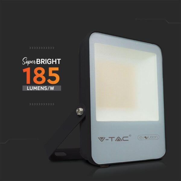LED Προβολέας 30W V-TAC PRO Samsung Chip Μαύρος 100° 4720lm Αδιάβροχος IP65 Ψυχρό 6400K – 20450