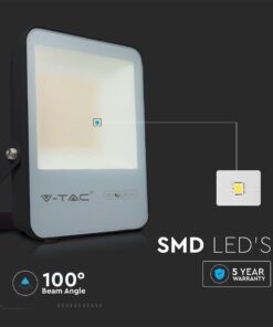 LED Προβολέας 30W V-TAC PRO Samsung Chip Μαύρος 100° 4720lm Αδιάβροχος IP65 Ψυχρό 6400K – 20450