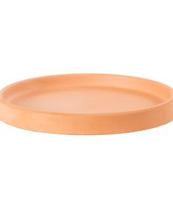 GloboStar® Artificial Garden ASTYPALAIA 20451 Πήλινο Κεραμικό Κασπώ Γλάστρα – Flower Pot Κεραμιδί Φ18cm x Υ16cm