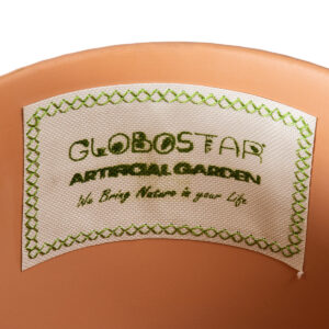 GloboStar® Artificial Garden ASTYPALAIA 20451 Πήλινο Κεραμικό Κασπώ Γλάστρα – Flower Pot Κεραμιδί Φ18cm x Υ16cm