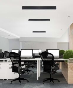 LED Γραμμικό Φωτιστικό V-TAC SAMSUNG 120cm 40W Dimmable Οροφής Μαύρο 4000K V-TAC – 21463