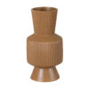 GloboStar® Artificial Garden AMALFI 20469 Πήλινο Κεραμικό Κασπώ Γλάστρα – Flower Pot Κεραμιδί Φ7.5cm x Υ20cm