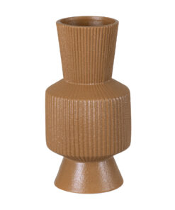 GloboStar® Artificial Garden AMALFI 20469 Πήλινο Κεραμικό Κασπώ Γλάστρα – Flower Pot Κεραμιδί Φ7.5cm x Υ20cm