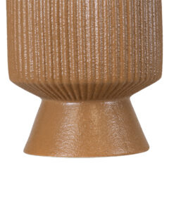 GloboStar® Artificial Garden AMALFI 20469 Πήλινο Κεραμικό Κασπώ Γλάστρα – Flower Pot Κεραμιδί Φ7.5cm x Υ20cm