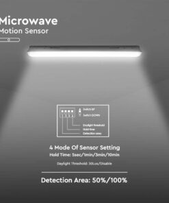 LED Φωτιστικό 48W Τύπου Φθορίου 150cm V-TAC PRO Samsung Chip 120° 5760lm με Ανιχνευτή Κίνησης IP65 Ψυχρό 6400K – 20471