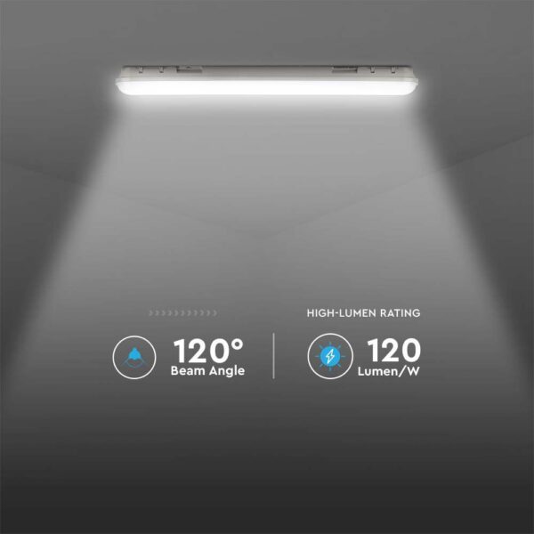 LED Φωτιστικό 70W Τύπου Φθορίου 150cm V-TAC PRO Samsung Chip 120° 8400lm IP65 Ψυχρό 6400K – 20476