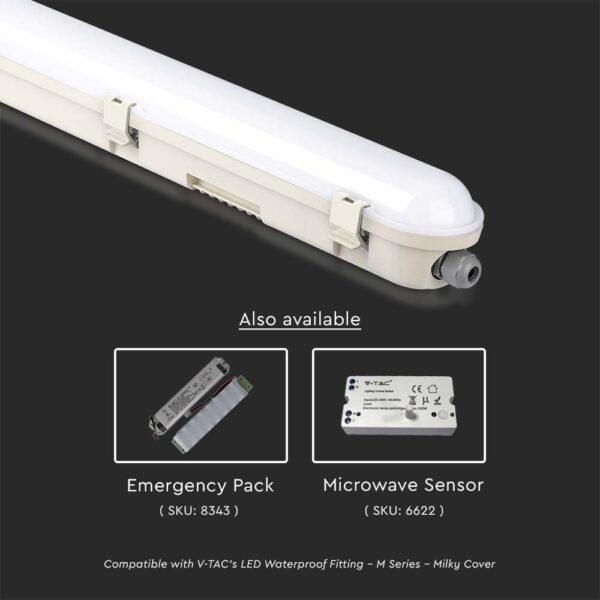 LED Φωτιστικό 70W Τύπου Φθορίου 150cm V-TAC PRO Samsung Chip 120° 8400lm IP65 Ψυχρό 6400K – 20476