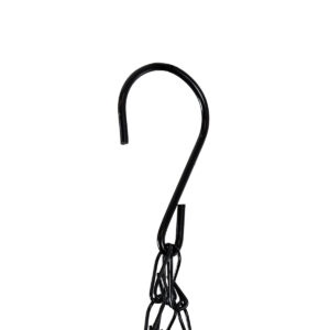 GloboStar® Artificial Garden SALAMINA 20480 Κρεμαστό Κασπώ Γλάστρα – Flower Pot από Φλοιό Καρύδας Καφέ Φ30cm x Υ15cm