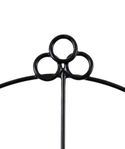 GloboStar® Artificial Garden KOUFONISIA 20482 Επιτοίχιο Κασπώ Γλάστρα – Flower Pot από Φλοιό Καρύδας Καφέ Φ25cm x Υ15cm