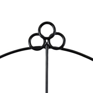 GloboStar® Artificial Garden KOUFONISIA 20482 Επιτοίχιο Κασπώ Γλάστρα – Flower Pot από Φλοιό Καρύδας Καφέ Φ25cm x Υ15cm