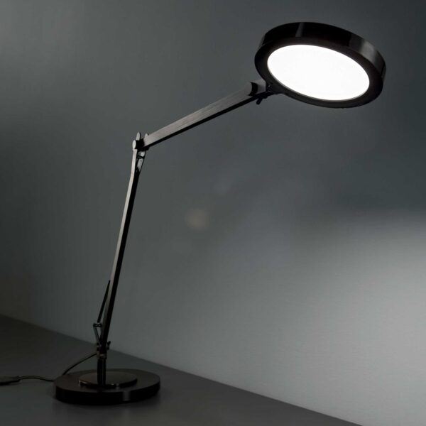 IDEAL LUX Επιτραπέζιο Φωτιστικό FUTURA LED 12.5W 4000K Μαύρου Χρώματος – 204888