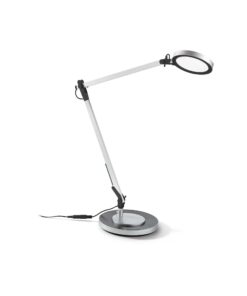 IDEAL LUX Επιτραπέζιο Φωτιστικό FUTURA LED 12.5W 4000K Αλουμινίου – 204895