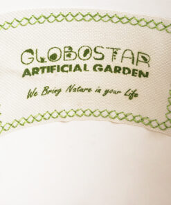 GloboStar® Artificial Garden TOKYO 20496 Διακοσμητικό Κεραμικό Κασπώ Γλάστρα – Flower Pot Λευκό Φ16 x Υ19cm