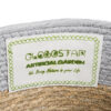 GloboStar® Artificial Garden SYROS 20571 Διακοσμητικό Πλεκτό Κασπώ Γλάστρα – Flower Pot Μπεζ με Γκρι Φ26 x Υ28cm