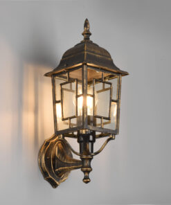 Φαναράκι Τοίχου σε Απόχρωση Αντικέ Σκουριά VOLTURNO 1 x E27 IP44 Trio Lighting – 205960128