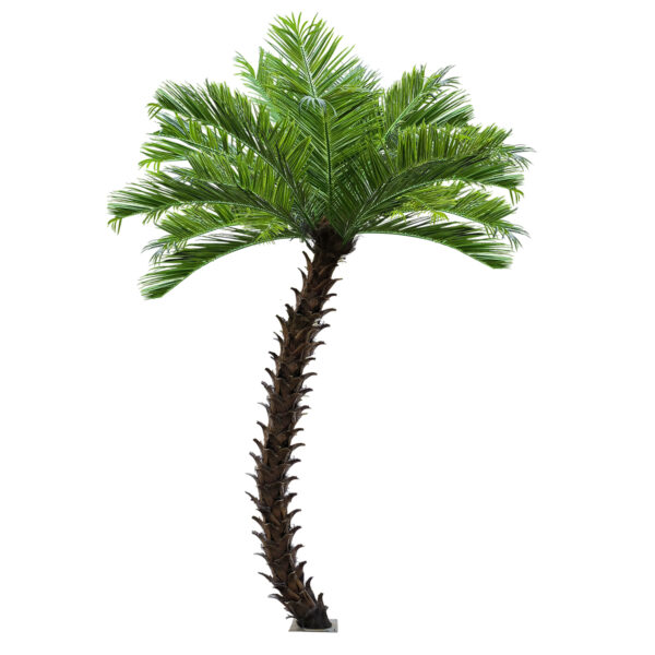 GloboStar® Artificial Garden PHOENIX ROEBELENII PALM TREE 20597 Τεχνητό Διακοσμητικό Φυτό Φοινικόδεντρο Ρομπελίνι Εξωτερικού Χώρου IP68 UV Certified Protection Υ600cm