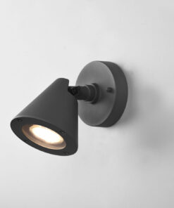 Φωτιστικό Τοίχου Trio Lighting GU10 Ανθρακί Αλουμίνιο IP44 206060142