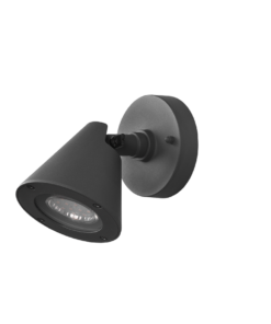 Φωτιστικό Τοίχου Trio Lighting GU10 Ανθρακί Αλουμίνιο IP44 206060142