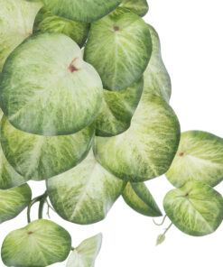 GloboStar® Artificial Garden SYNGONIUM HANGING PLANT 20607 Τεχνητό Διακοσμητικό Κρεμαστό Φυτό Συγκόνιο Υ45cm