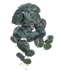 GloboStar® Artificial Garden BEGONIA HANGING PLANT 20610 Τεχνητό Διακοσμητικό Κρεμαστό Φυτό Βιγόνια Υ45cm