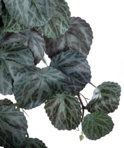 GloboStar® Artificial Garden BEGONIA HANGING PLANT 20610 Τεχνητό Διακοσμητικό Κρεμαστό Φυτό Βιγόνια Υ45cm