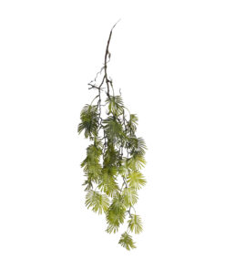 GloboStar® Artificial Garden HANGING FERN 20614 Τεχνητό Διακοσμητικό Κρεμαστό Φυτό Φτέρη Μ30 x Π10 x Υ90cm