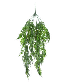 GloboStar® Artificial Garden CARAWAY HANGING BRANCH 20617 Τεχνητό Κρεμαστό Διακοσμητικό Κρεμαστό κλαδί Κυμινο Y80cm Σετ 2 τεμαχίων