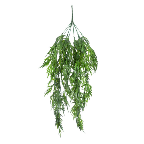 GloboStar® Artificial Garden  CARAWAY HANGING BRANCH 20617 Τεχνητό Κρεμαστό Διακοσμητικό Κρεμαστό κλαδί Κυμινο  Y80cm Σετ 2 τεμαχίων