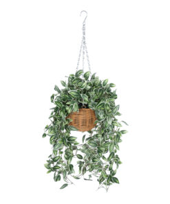 GloboStar® Artificial Garden GOLDEN BELL WILLOW HANGING PLANT 20627 Τεχνητό Κρεμαστό Διακοσμητικό Φυτό Ιτίας Y80cm