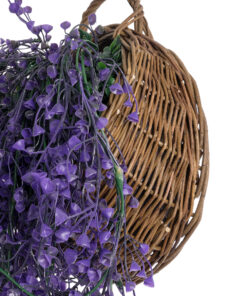 GloboStar® Artificial Garden GOLDEN BELL WILLOW 3 HANGING PLANT 20631 Κρεμαστό Τεχνητό Διακοσμητικό Φυτό Ιτίας Y110cm