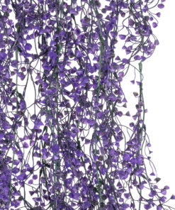 GloboStar® Artificial Garden GOLDEN BELL WILLOW 3 HANGING PLANT 20631 Κρεμαστό Τεχνητό Διακοσμητικό Φυτό Ιτίας Y110cm