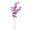 GloboStar® Artificial Garden BOUGAUVILLEA BRANCH 20650 Τεχνητό Διακοσμητικό Κλαδί Μπουκανβίλιας Μωβ Y115cm