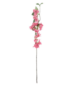 GloboStar® Artificial Garden BOUGANVILLEA BRANCH 20653 Τεχνητό Διακοσμητικό Κλαδί Βουκαμβίλιας Y79cm