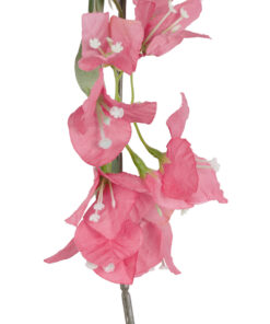 GloboStar® Artificial Garden BOUGANVILLEA BRANCH 20653 Τεχνητό Διακοσμητικό Κλαδί Βουκαμβίλιας Y79cm