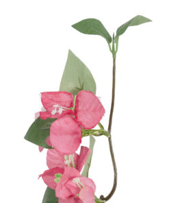 GloboStar® Artificial Garden BOUGANVILLEA BRANCH 20653 Τεχνητό Διακοσμητικό Κλαδί Βουκαμβίλιας Y79cm