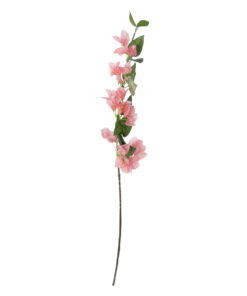 GloboStar® Artificial Garden BOUGAUVILLEA BRANCH 20655 Τεχνητό Διακοσμητικό Κλαδί Μπουκανβίλιας Ροζ – Πορτοκαλί Y80cm