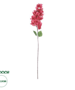 GloboStar® Artificial Garden BOUGAUVILLEA BRANCH 20658 Τεχνητό Διακοσμητικό Κλαδί Μπουκανβίλιας Φουξ Y80cm
