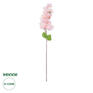 GloboStar® Artificial Garden BOUGAUVILLEA BRANCH 20660 Τεχνητό Διακοσμητικό Κλαδί Μπουκανβίλιας Ροζ – Πορτοκαλί Y80cm
