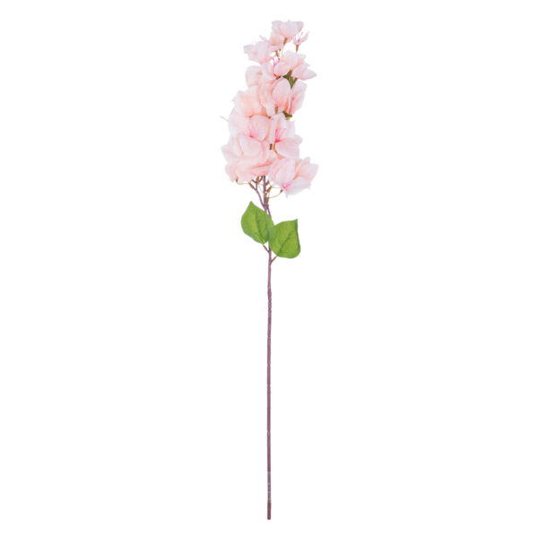 GloboStar® Artificial Garden BOUGAUVILLEA BRANCH 20660 Τεχνητό Διακοσμητικό Κλαδί Μπουκανβίλιας Ροζ - Πορτοκαλί Y80cm